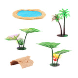 Maxbell Aquarium Simulation aquatic Decor Education Kid Toy for Home Style B