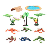 Maxbell Aquarium Simulation aquatic Decor Education Kid Toy for Home Style B