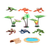 Maxbell Aquarium Simulation aquatic Decor Education Kid Toy for Home Style B