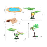 Maxbell Aquarium Simulation aquatic Decor Education Kid Toy for Home Style B