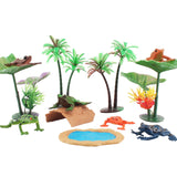 Maxbell Aquarium Simulation aquatic Decor Education Kid Toy for Home Style B