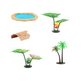 Maxbell Aquarium Simulation aquatic Decor Education Kid Toy for Home Style B