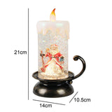 Maxbell Christmas Snowball with Music Battery Powered for Wedding Centerpieces Santa Claus