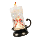 Maxbell Christmas Snowball with Music Battery Powered for Wedding Centerpieces Santa Claus