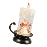 Maxbell Christmas Snowball with Music Battery Powered for Wedding Centerpieces Santa Claus