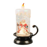 Maxbell Christmas Snowball with Music Battery Powered for Wedding Centerpieces Santa Claus