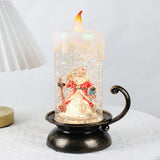 Maxbell Christmas Snowball with Music Battery Powered for Wedding Centerpieces Santa Claus