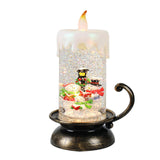 Maxbell Christmas Snowball with Music Battery Powered for Wedding Centerpieces Snowman