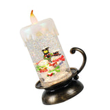 Maxbell Christmas Snowball with Music Battery Powered for Wedding Centerpieces Snowman