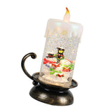 Maxbell Christmas Snowball with Music Battery Powered for Wedding Centerpieces Snowman
