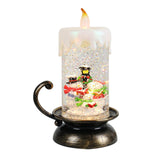 Maxbell Christmas Snowball with Music Battery Powered for Wedding Centerpieces Snowman