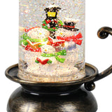 Maxbell Christmas Snowball with Music Battery Powered for Wedding Centerpieces Snowman
