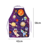 Maxbell Solar System Cognition Apron Early Education Toy for Preschool Children