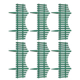 Maxbell 6x Garden Fence Border Edging Landscape Border Durable for DIY Decorative Green