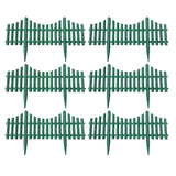 Maxbell 6x Garden Fence Border Edging Landscape Border Durable for DIY Decorative Green