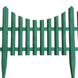 Maxbell 6x Garden Fence Border Edging Landscape Border Durable for DIY Decorative Green
