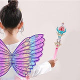 Maxbell Light up Princess with Light and Music for Birthday Gift Children Style A