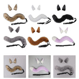 Maxbell Cosplay Costume Furry Costume Accessories Decor for Fancy Party Girl Unisex Brown