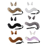 Maxbell Cosplay Costume Furry Costume Accessories Decor for Fancy Party Girl Unisex Brown