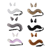 Maxbell Cosplay Costume Furry Costume Accessories Decor for Fancy Party Girl Unisex Brown