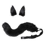Maxbell Cosplay Costume Furry Costume Accessories Decor for Fancy Party Girl Unisex Black