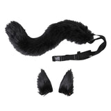 Maxbell Cosplay Costume Furry Costume Accessories Decor for Fancy Party Girl Unisex Black