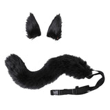 Maxbell Cosplay Costume Furry Costume Accessories Decor for Fancy Party Girl Unisex Black