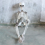Maxbell Halloween Skeleton Halloween Decor Skeleton Model for Spooky Scene