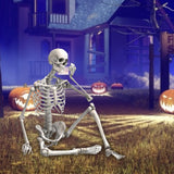 Maxbell Halloween Skeleton Halloween Decor Skeleton Model for Spooky Scene