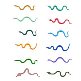 Maxbell 12Pcs Realistic False Snakes for Props Party Favors Boys and Girls