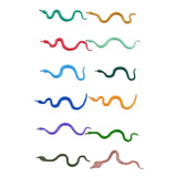 Maxbell 12Pcs Realistic False Snakes for Props Party Favors Boys and Girls