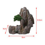Maxbell Rockery Mountain Decorations Resin Landscaping Accessories Ornaments