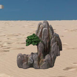 Maxbell Rockery Mountain Decorations Resin Landscaping Accessories Ornaments