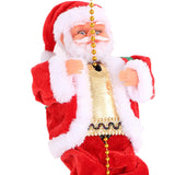 Maxbell Maxbell Santa Climbing Ladder with Music for New Year Gifts Xmas Party Home Door