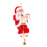 Maxbell Maxbell Santa Climbing Ladder with Music for New Year Gifts Xmas Party Home Door