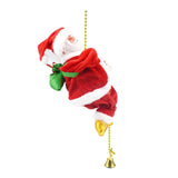 Maxbell Maxbell Santa Climbing Ladder with Music for New Year Gifts Xmas Party Home Door