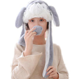 Maxbell Winter Puppy Shaped Plush Hat Accessories Stuffed Hat Lovely for Masquerade