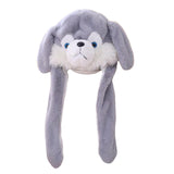 Maxbell Winter Puppy Shaped Plush Hat Accessories Stuffed Hat Lovely for Masquerade