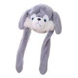 Maxbell Winter Puppy Shaped Plush Hat Accessories Stuffed Hat Lovely for Masquerade