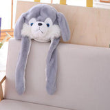 Maxbell Winter Puppy Shaped Plush Hat Accessories Stuffed Hat Lovely for Masquerade