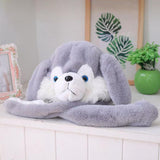 Maxbell Winter Puppy Shaped Plush Hat Accessories Stuffed Hat Lovely for Masquerade