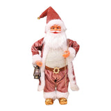 Maxbell Maxbell 45cm Santa Doll Santa Figurines Plush Figure Toys Hotel Holiday Party