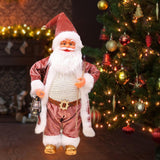 Maxbell Maxbell 45cm Santa Doll Santa Figurines Plush Figure Toys Hotel Holiday Party