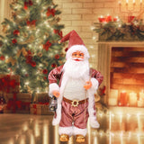 Maxbell Maxbell 45cm Santa Doll Santa Figurines Plush Figure Toys Hotel Holiday Party