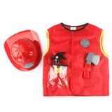 Maxbell Maxbell Firefighter Costume with Complete Firefighter Accessories Role play Set