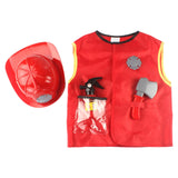 Maxbell Maxbell Firefighter Costume with Complete Firefighter Accessories Role play Set