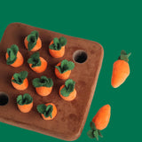 Maxbell Garden Carrot Plush Toy Vegetable Fruit Pull The Carrot Stuffed Toy IQ Toy 12Pcs Carrot