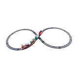 Maxbell Railway Track Set Kid Toy Electric Train Set for Girls Boys Preschool Gifts