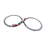 Maxbell Railway Track Set Kid Toy Electric Train Set for Girls Boys Preschool Gifts