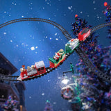 Maxbell Railway Track Set Kid Toy Electric Train Set for Girls Boys Preschool Gifts